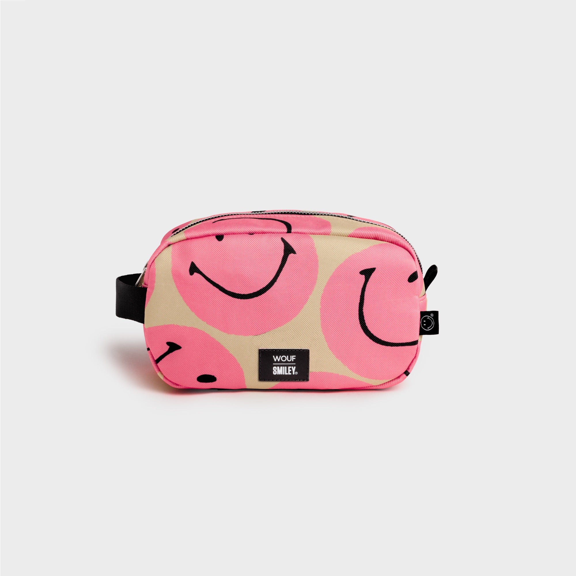 Toiletry bag Smiley pink