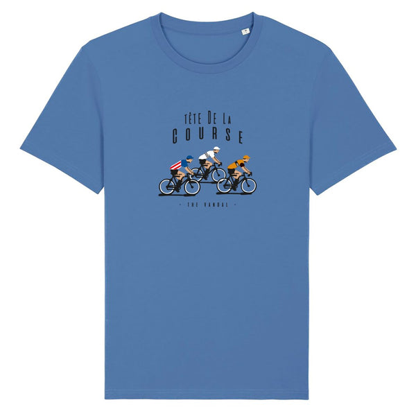 T-shirt Tête de la course blauw