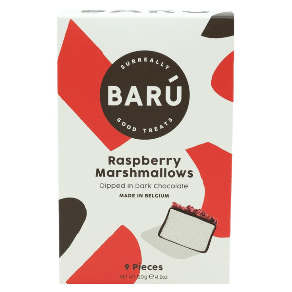 Dark Chocolate & Raspberry Marshmallows