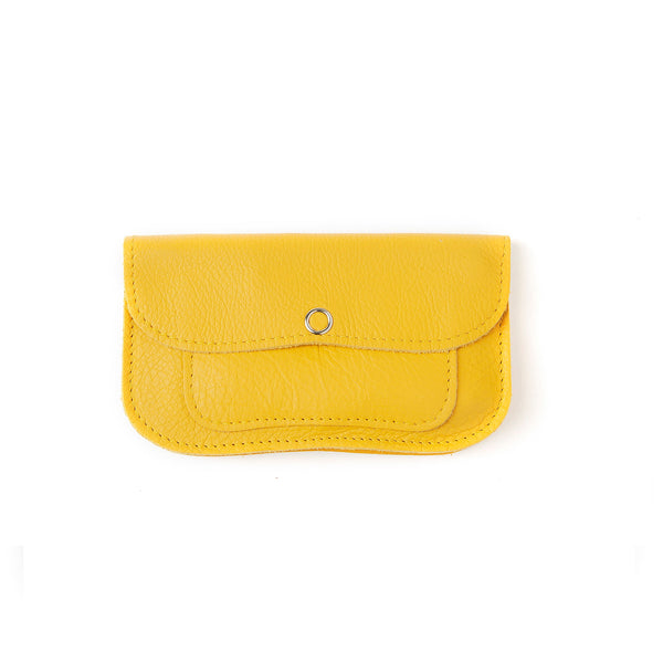 Cat Chase wallet small yellow